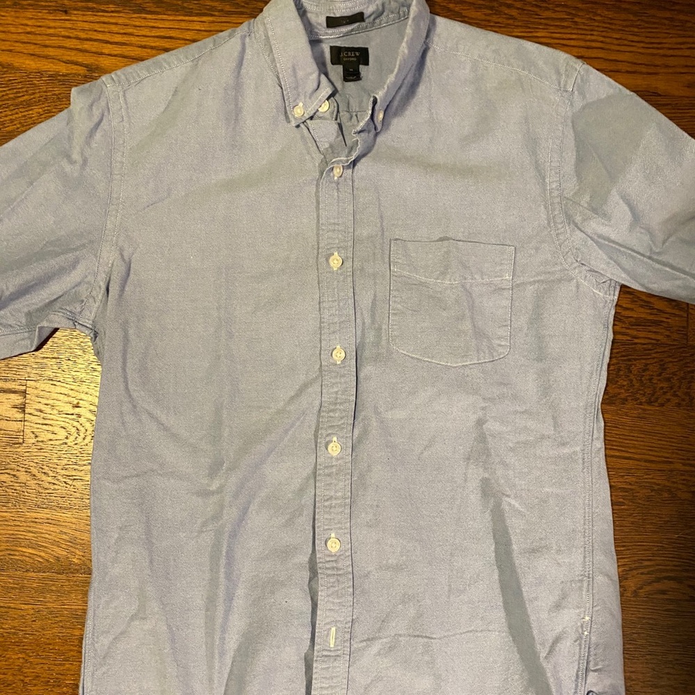 J Crew Men’s Oxford Buttondown, Slim Fit, Medium